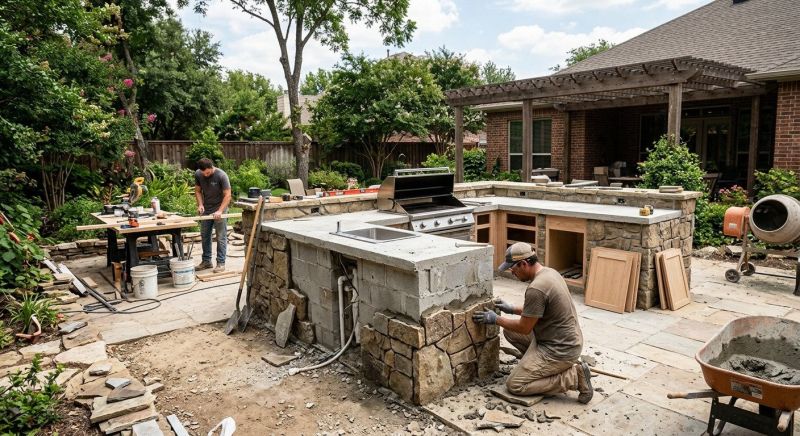 Backyard Cooking Spaces